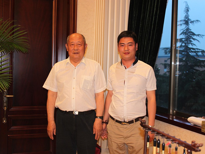 General Gu Shanqing, former political commissar of Beijing Military Region, went to the company for investigation